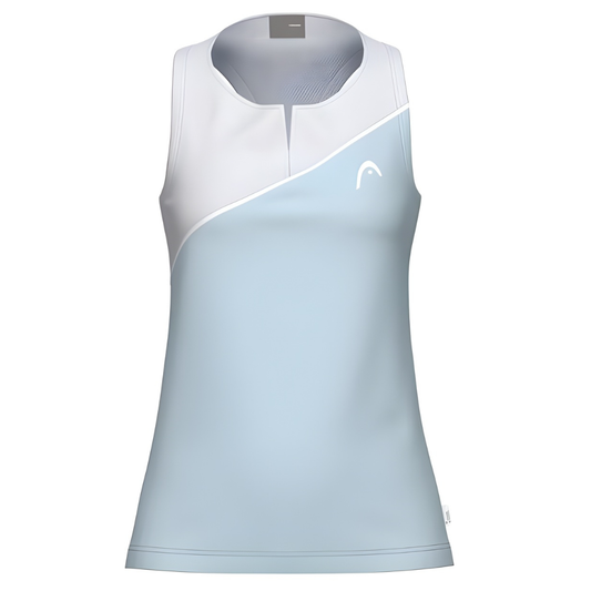 Débardeur Head Spirit Tank Top Blanc/Bleu Femme