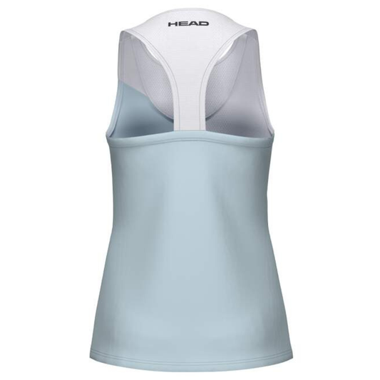 Débardeur Head Spirit Tank Top Blanc/Bleu Junior Girl