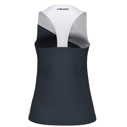 Débardeur Head Spirit Tank Top Blanc/Bleu Marine Femme
