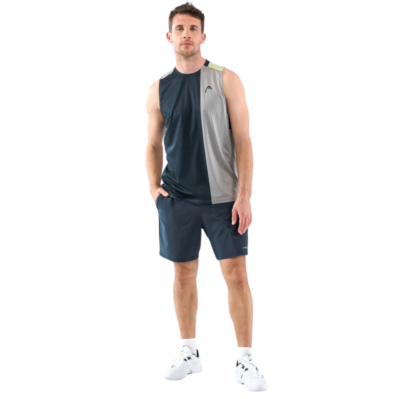 Débardeur Head Tank Top Gris/Vert