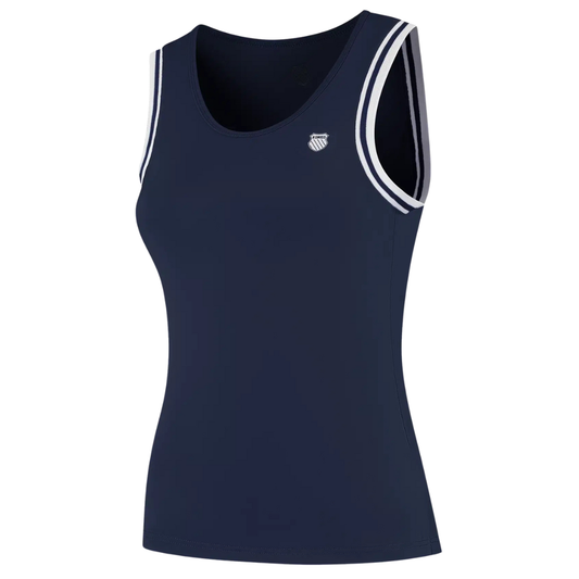 Débardeur K-Swiss Hypercourt Singlet Bleu Marine Femme