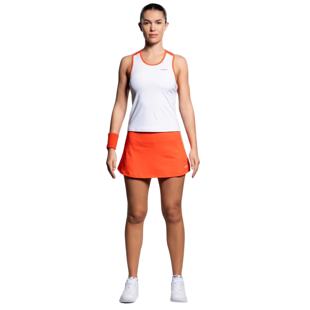 Débardeur Nox Team Blanc/Rouge Femme - Esprit Padel Shop