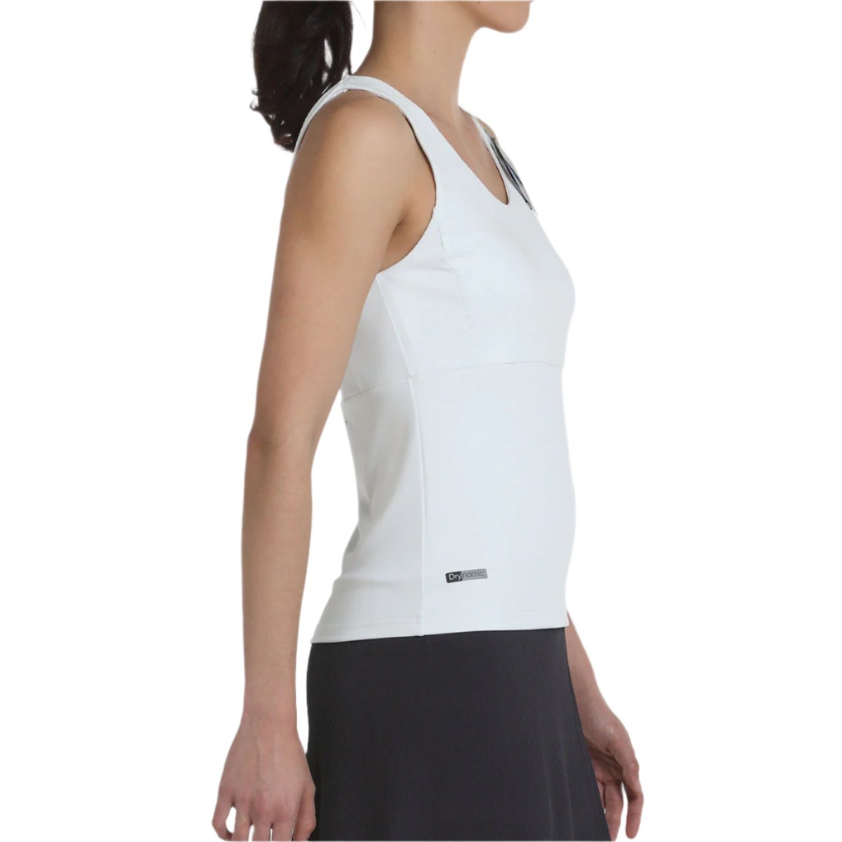Débardeur Bullpadel Porru Blanc Femme