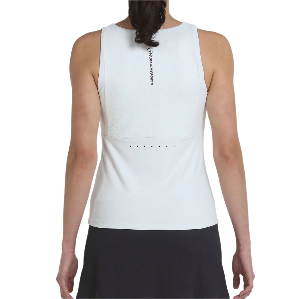 Débardeur Bullpadel Porru Blanc Femme