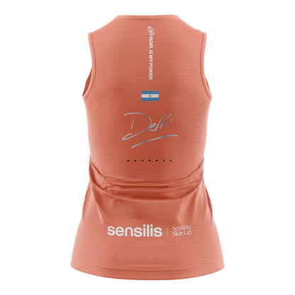 T-shirt Bullpadel Porru Replica Delfi Brea Rose Femme