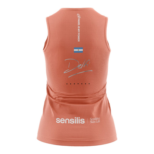 T-shirt Bullpadel Porru Replica Delfi Brea Rose Femme