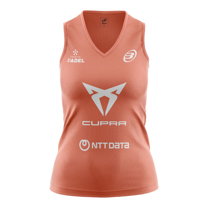 T-shirt Bullpadel Porru Replica Delfi Brea Rose Femme