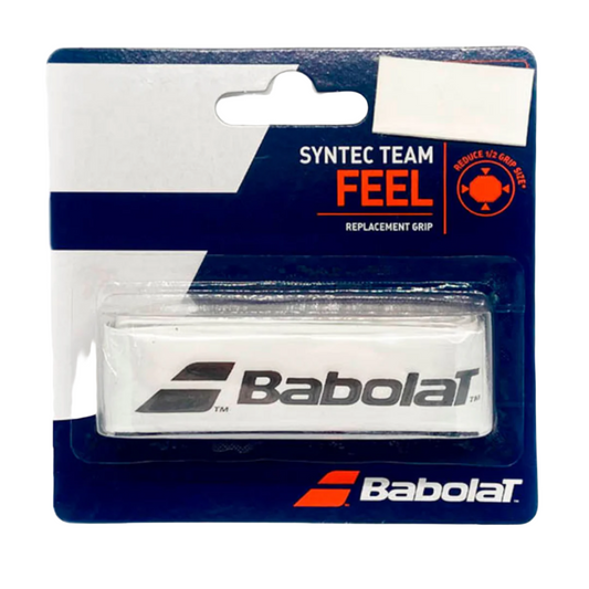 Grip Babolat Syntec Team Feel Blanc
