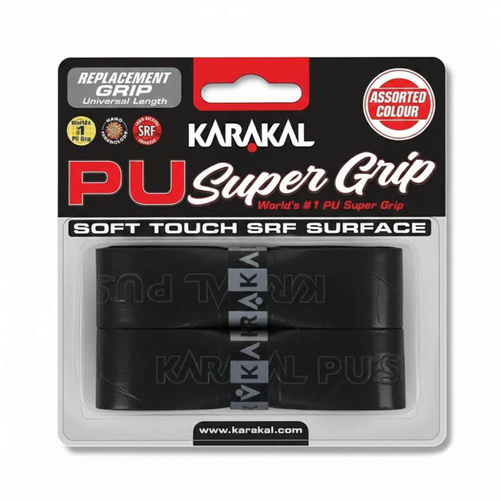 Grip Karakal PU Super Grip Noir x2