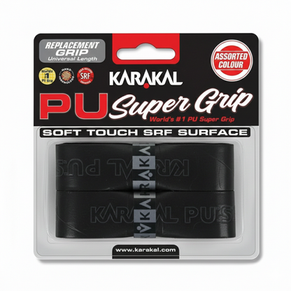 Grip Karakal PU Super Grip Noir x2