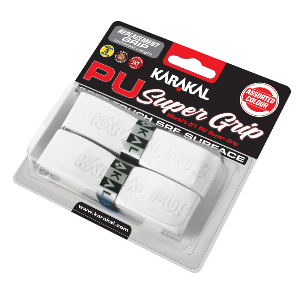 Grip Karakal PU Super Grip Blanc x2