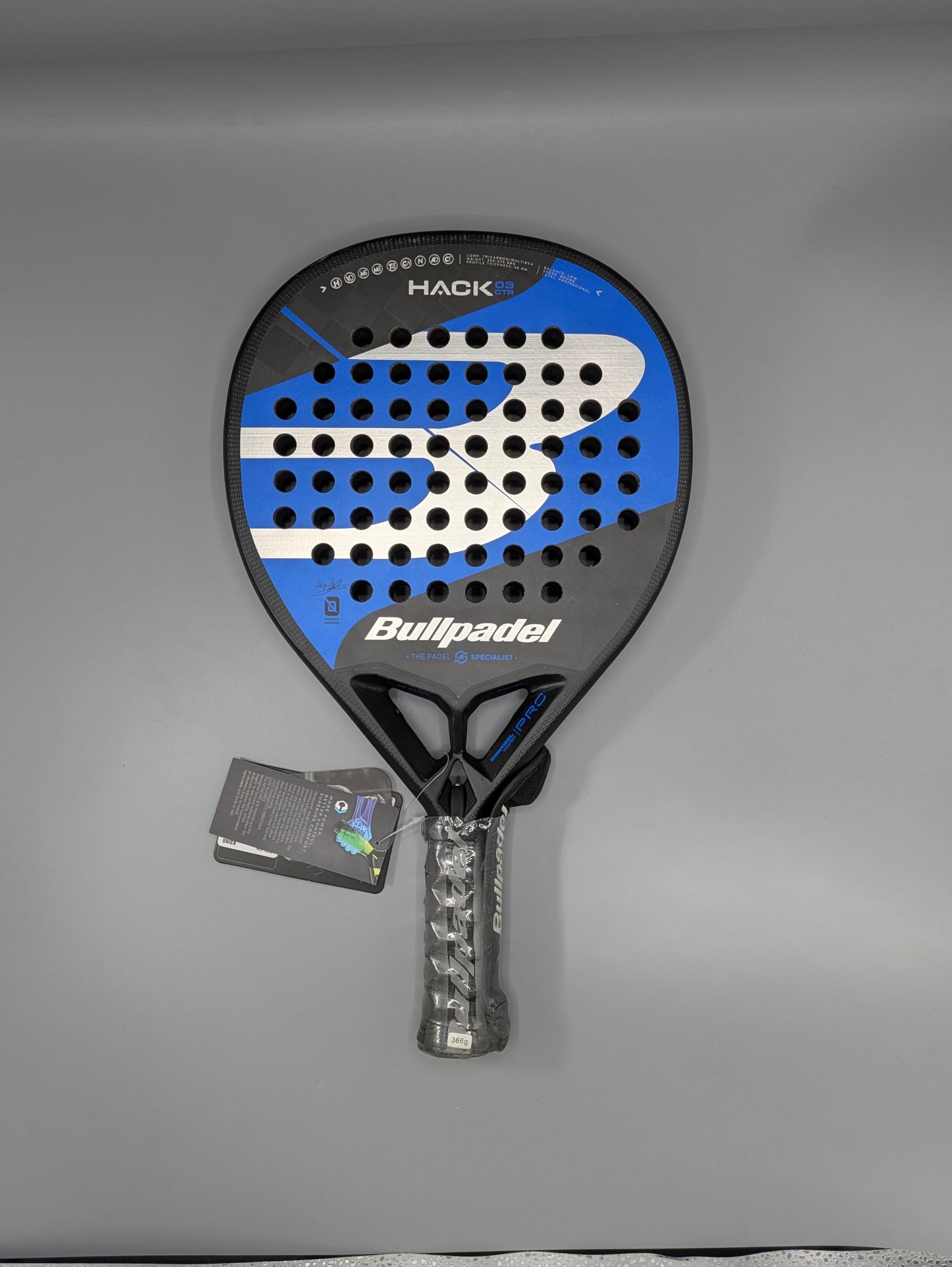 Raquette de padel Bullpadel Hack 03 Control 2023