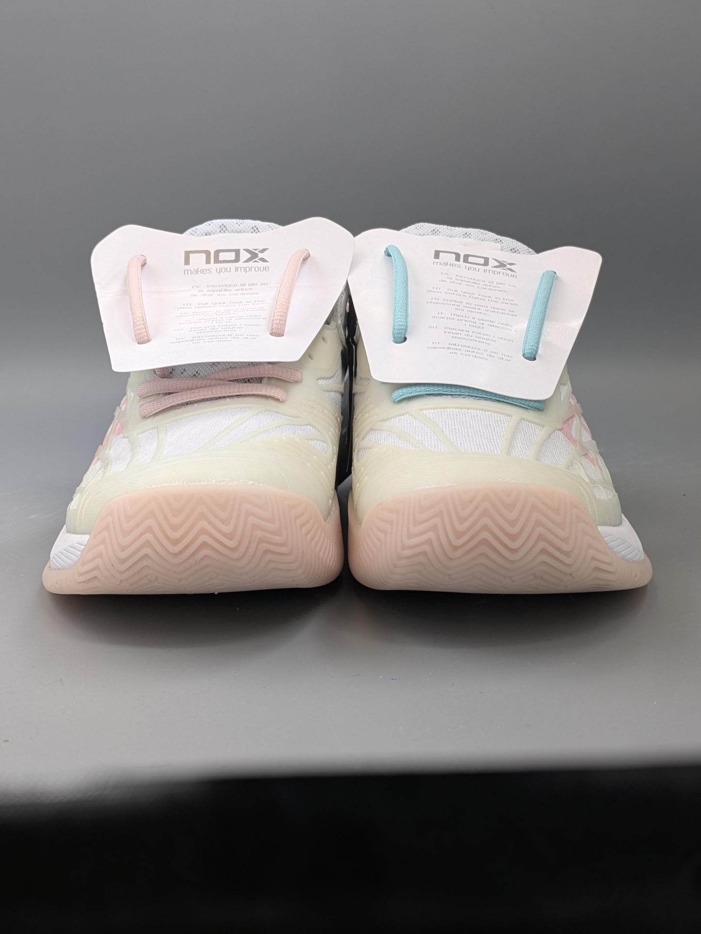 Chaussures de padel Femme Nox AT10 Lux Rose/Bleu