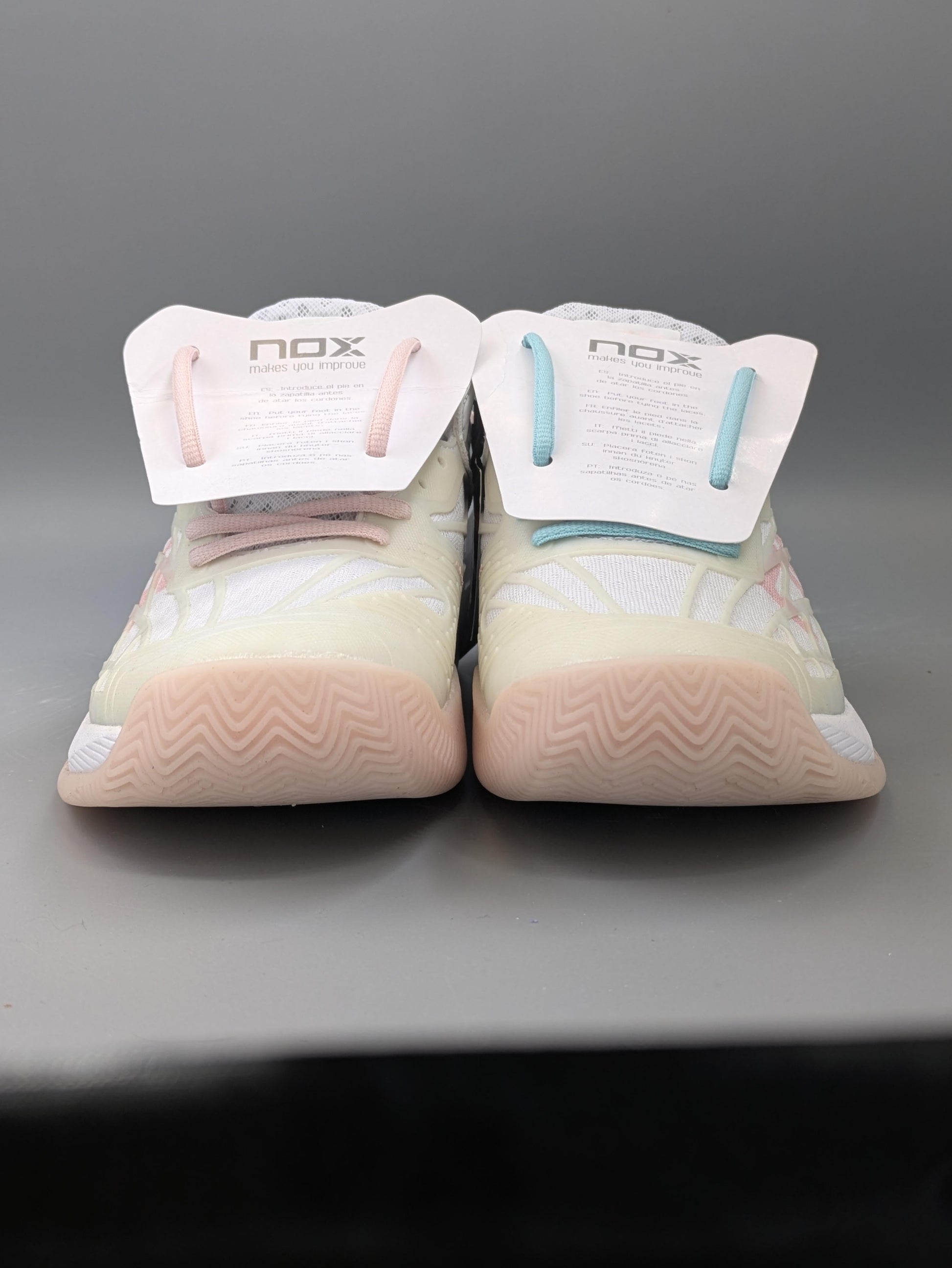 Chaussures de padel Femme Nox AT10 Lux Rose/Bleu