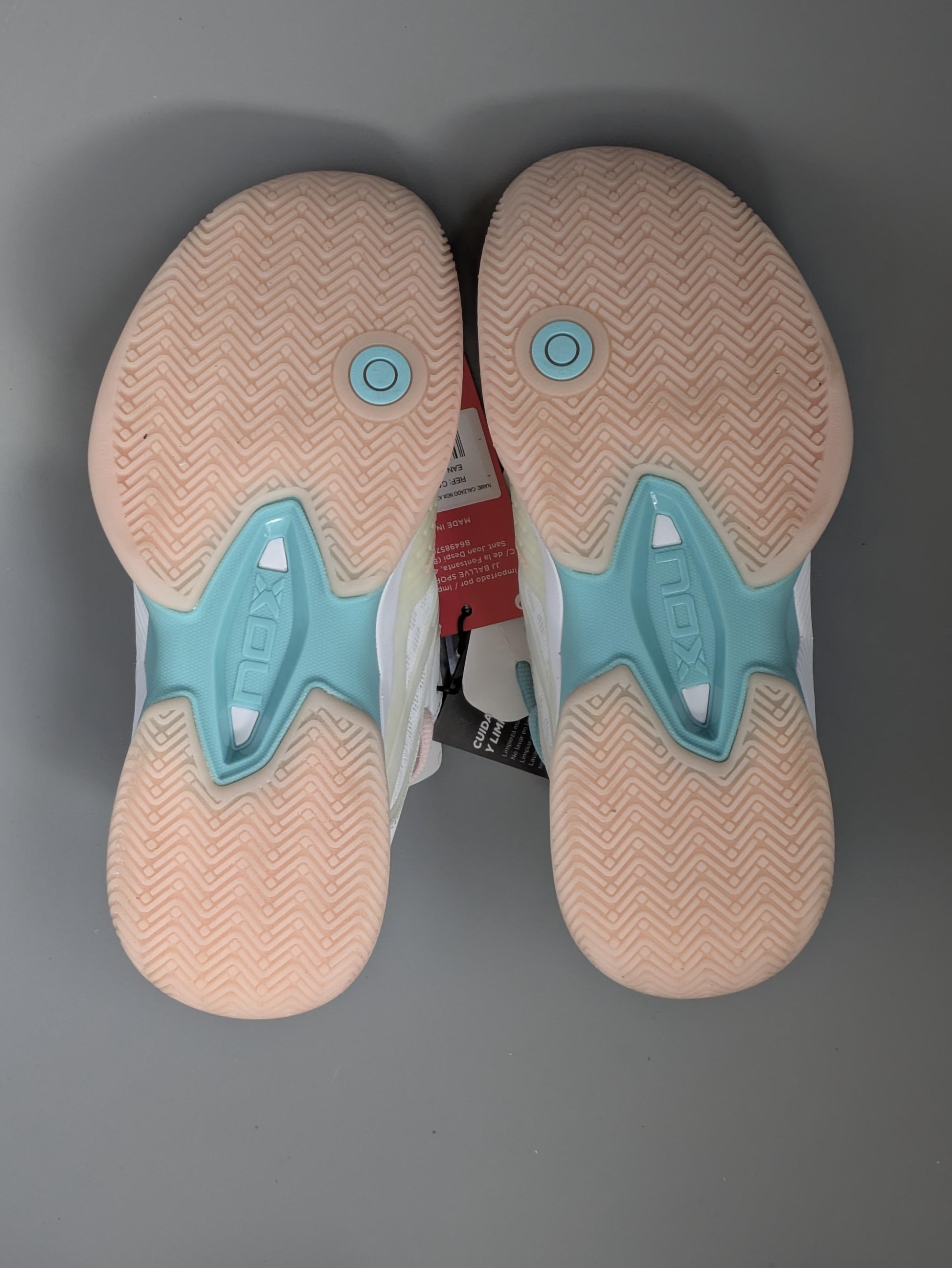 Chaussures de padel Femme Nox AT10 Lux Rose/Bleu