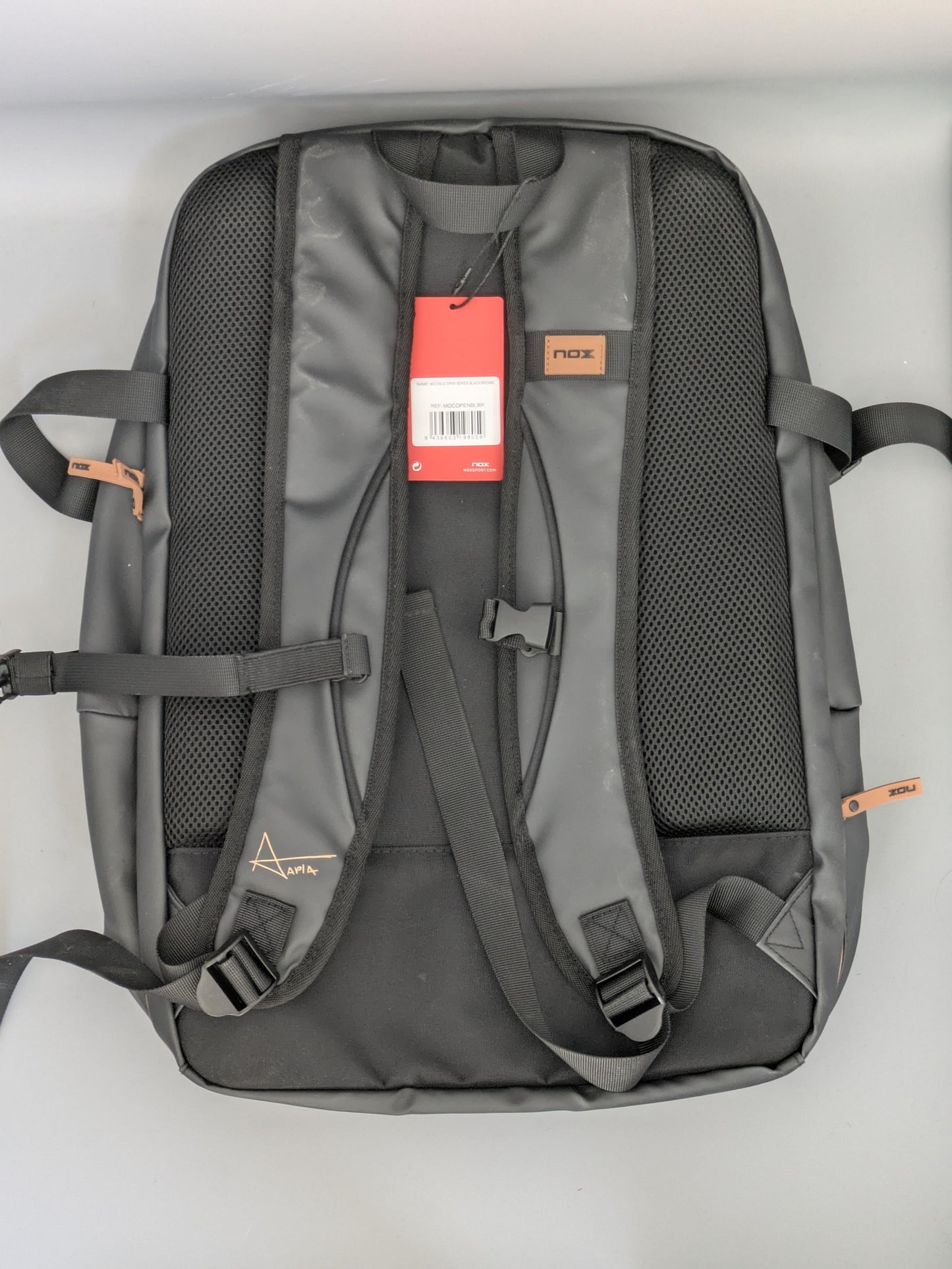 Sac à dos Nox Luxury Open Series Noir/Marron