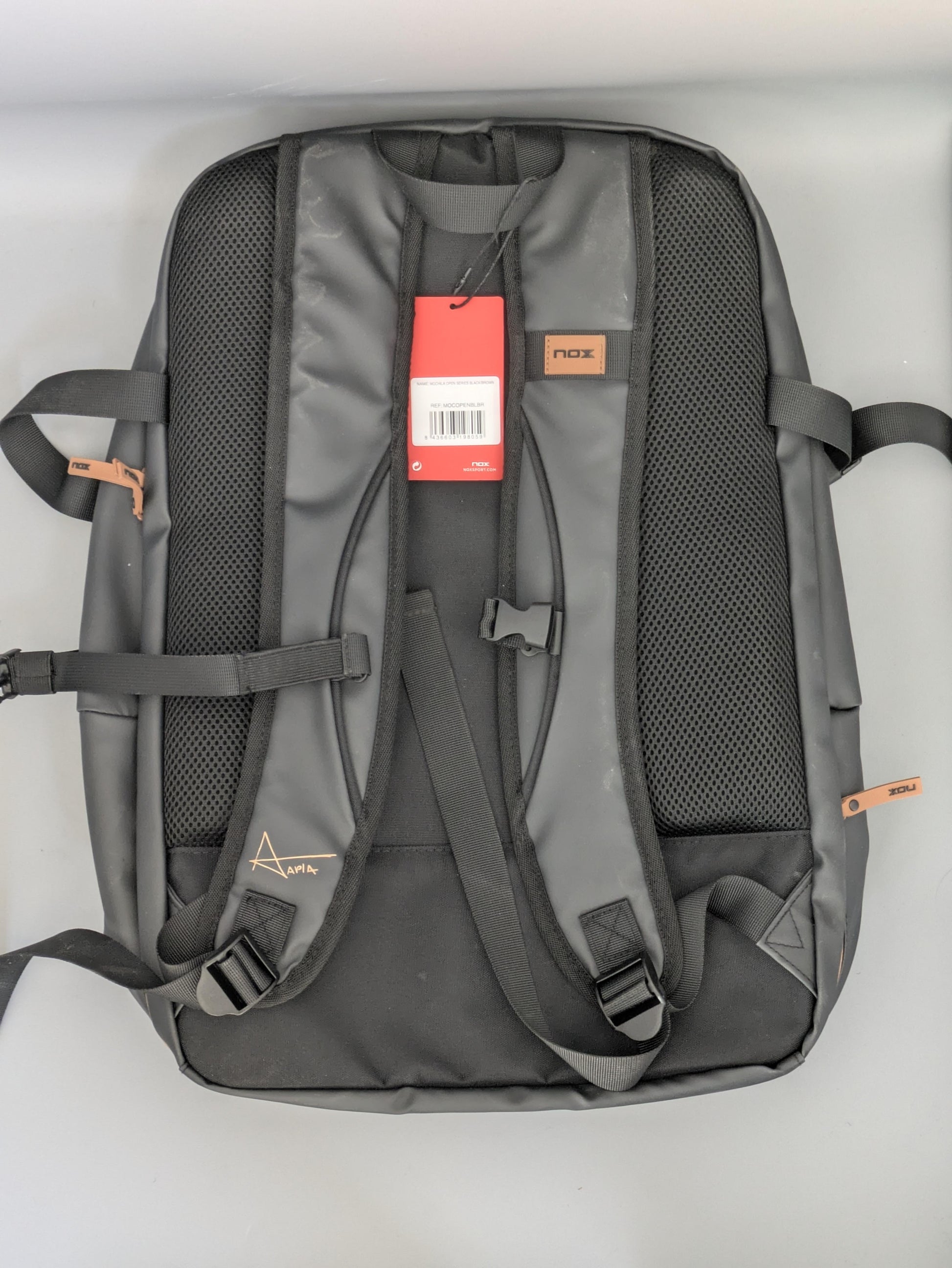 Sac à dos Nox Luxury Open Series Noir/Marron