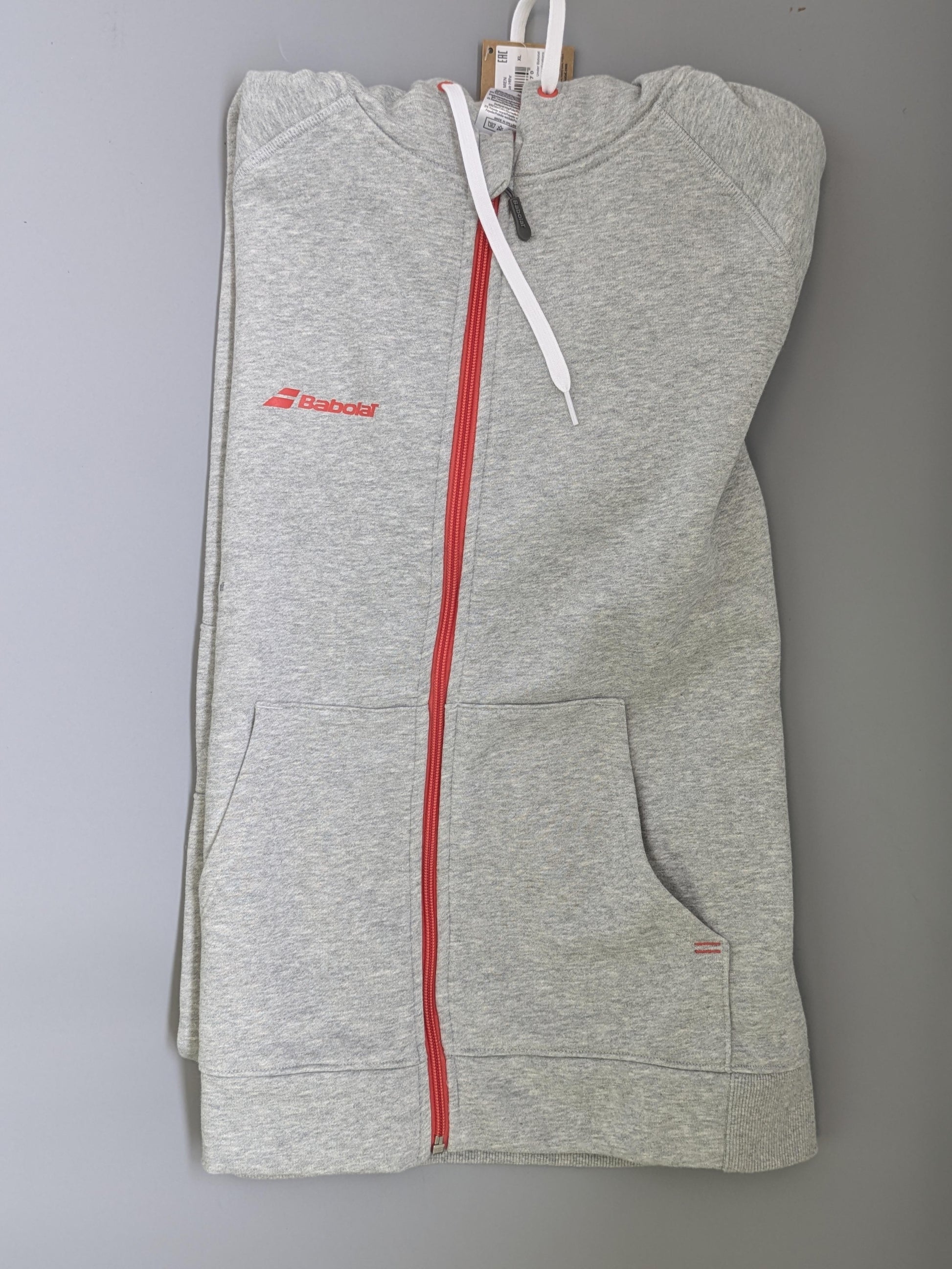 Veste Babolat Exercise Hood Jacket Gris