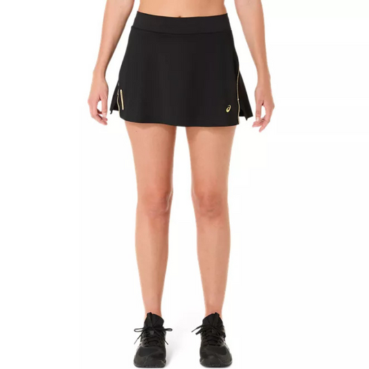 Jupe Asics Padel Court Skirt Noir Femme