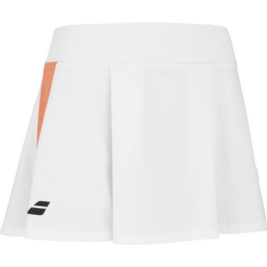 Jupe Babolat Play Skirt Blanc Junior Girl