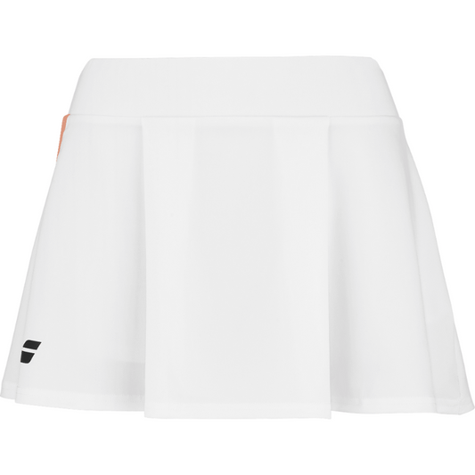Jupe Babolat Play Skirt Blanc Junior Girl