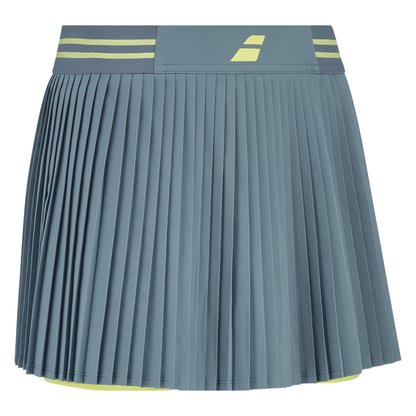 Jupe Babolat Play Skirt Bleu/Vert Femme - Esprit Padel Shop
