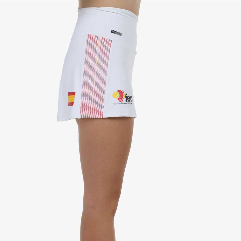 Jupe Bullpadel Eraba Replica FEP Blanc Femme