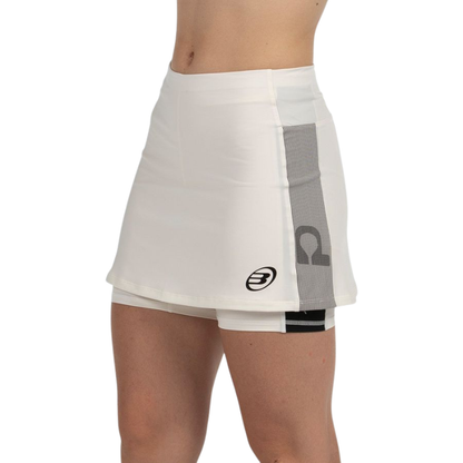 Jupe Bullpadel Portoa Blanc Femme