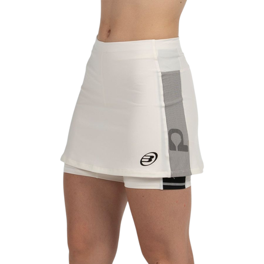 Jupe Bullpadel Portoa Blanc Femme