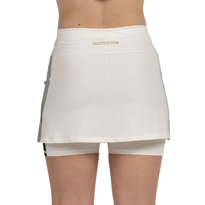 Jupe Bullpadel Portoa Blanc Femme