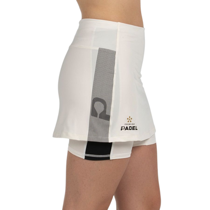 Jupe Bullpadel Portoa Blanc Femme