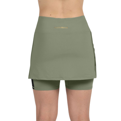 Jupe Bullpadel Portoa Kaki Femme