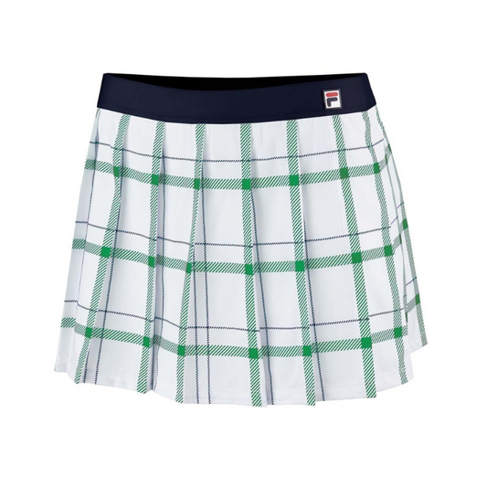 Jupe Fila Liv Blanc/Vert Femme