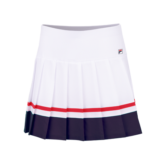 Jupe Fila Sabine Blanc/Bleu Femme