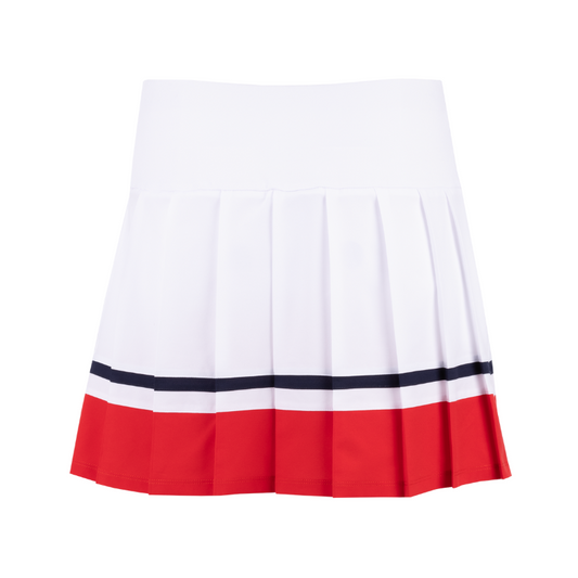 Jupe Fila Sabine Blanc/Rouge Femme