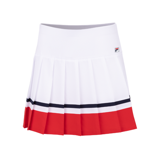 Jupe Fila Sabine Blanc/Rouge Femme