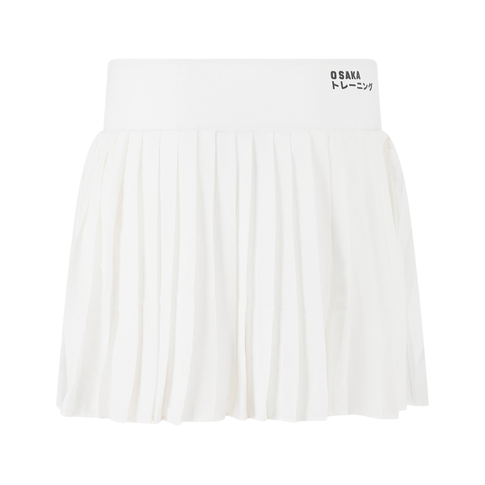 Jupe Osaka Pleated Skirt Blanc Femme