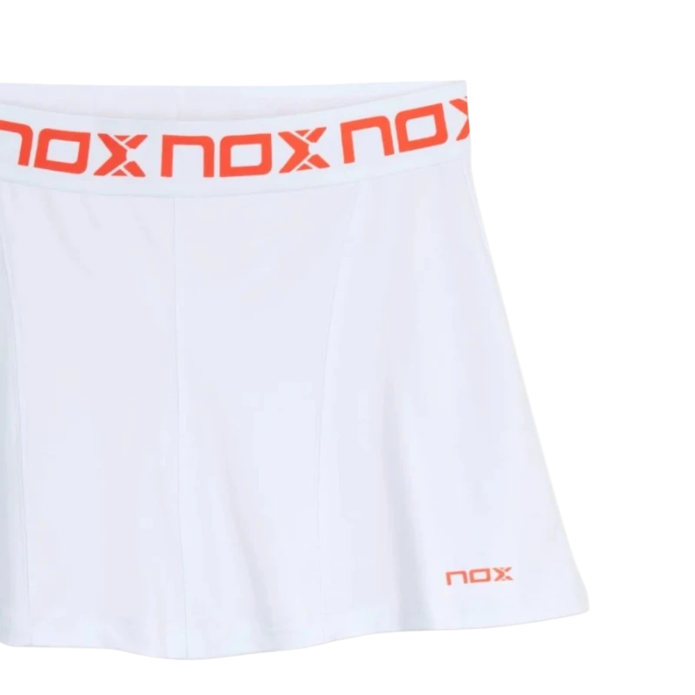 Jupe Nox Team Blanc 2026 - Esprit Padel Shop