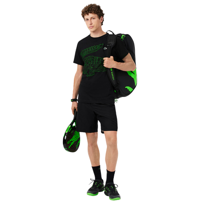 T-shirt Lacoste Noir - Esprit Padel Shop