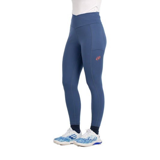 Legging Bullpadel Cujan Bleu Marine Femme