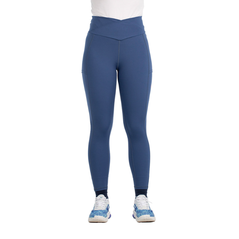 Legging Bullpadel Cujan Bleu Marine Femme