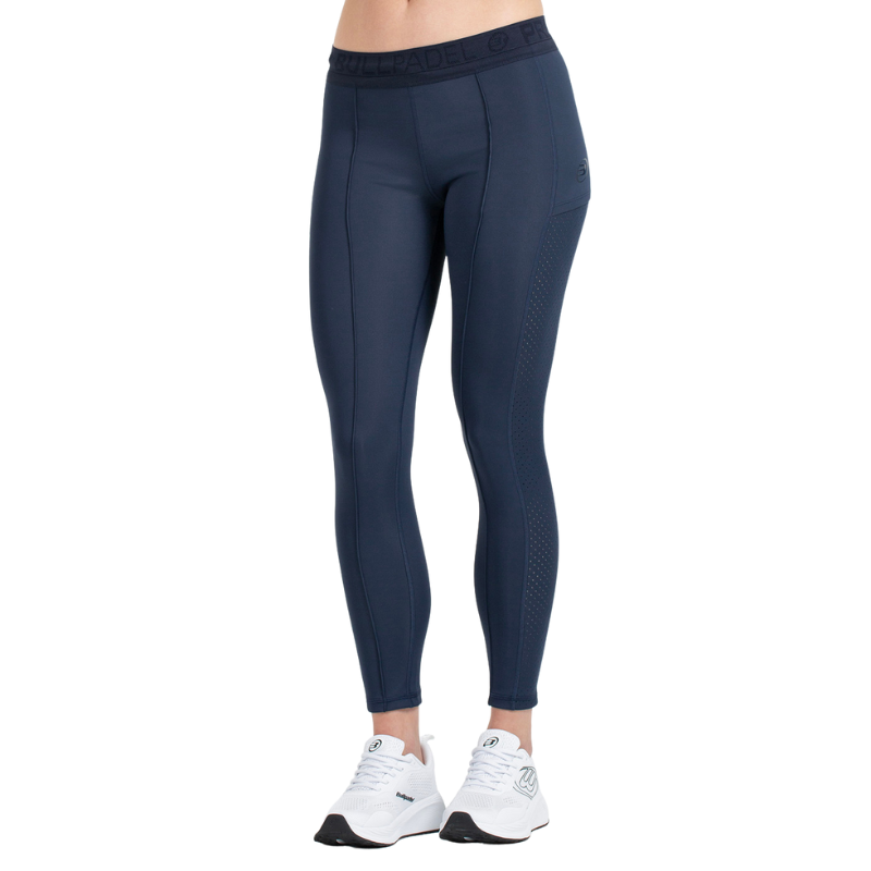 Legging Bullpadel Parrera Bleu Marine Femme