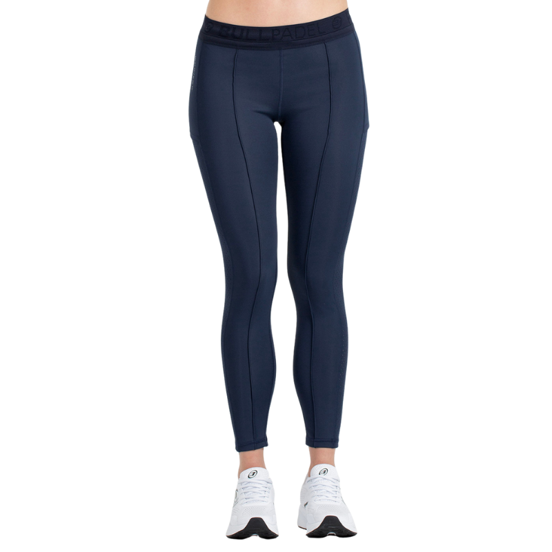 Legging Bullpadel Parrera Bleu Marine Femme