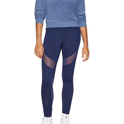 Legging Fila Larea Bleu Marine Femme