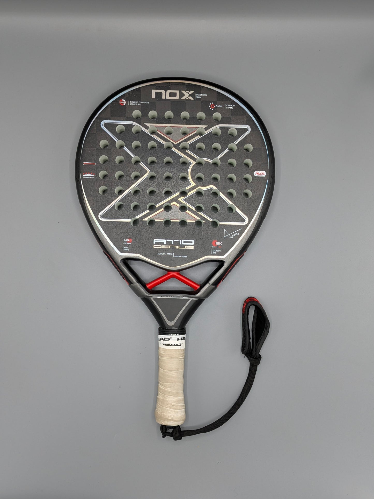 Raquette de padel Nox AT10 Genius 18K by Agustìn Tapia 2023