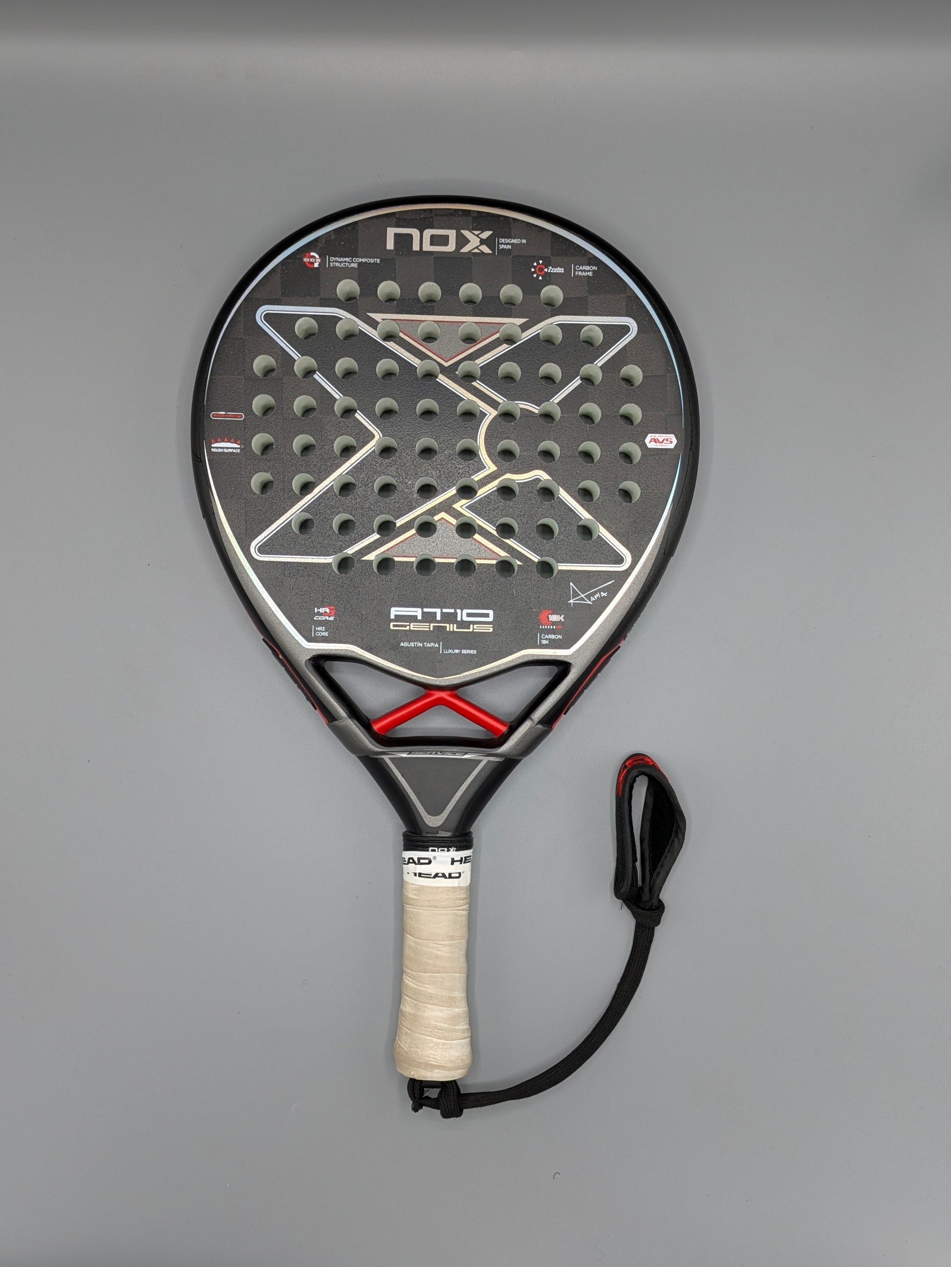 Raquette de padel Nox AT10 Genius 18K by Agustìn Tapia 2023
