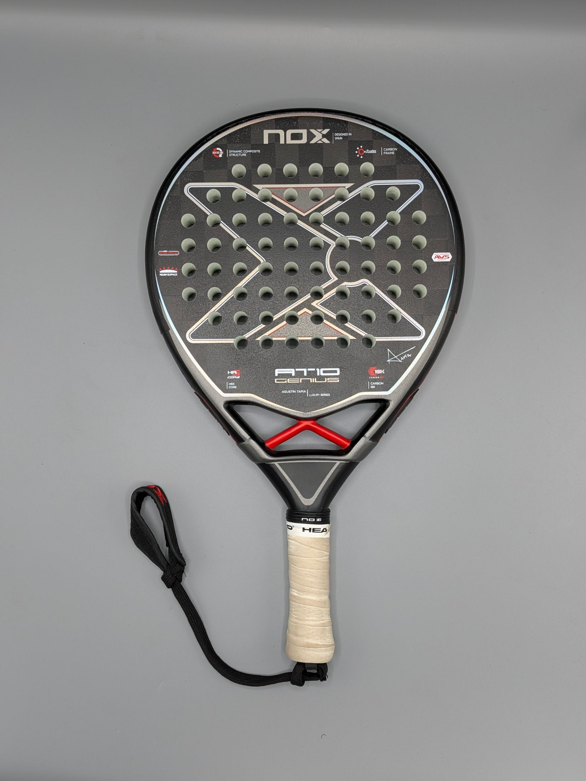 Raquette de padel Nox AT10 Genius 18K by Agustìn Tapia 2023