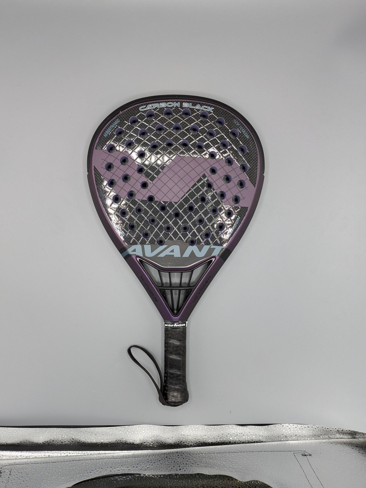 Raquette de padel Varlion Avant Carbon Black