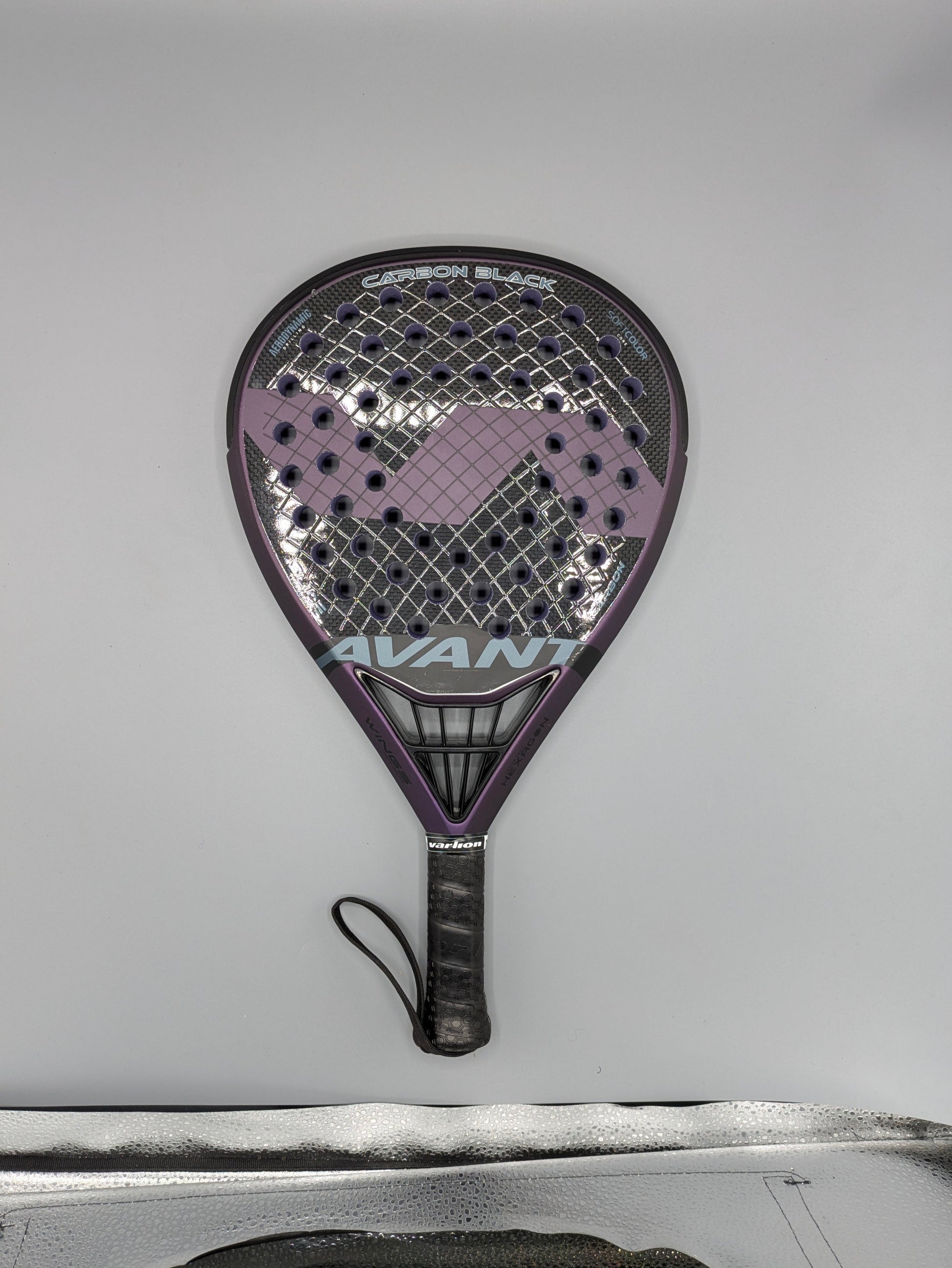 Raquette de padel Varlion Avant Carbon Black