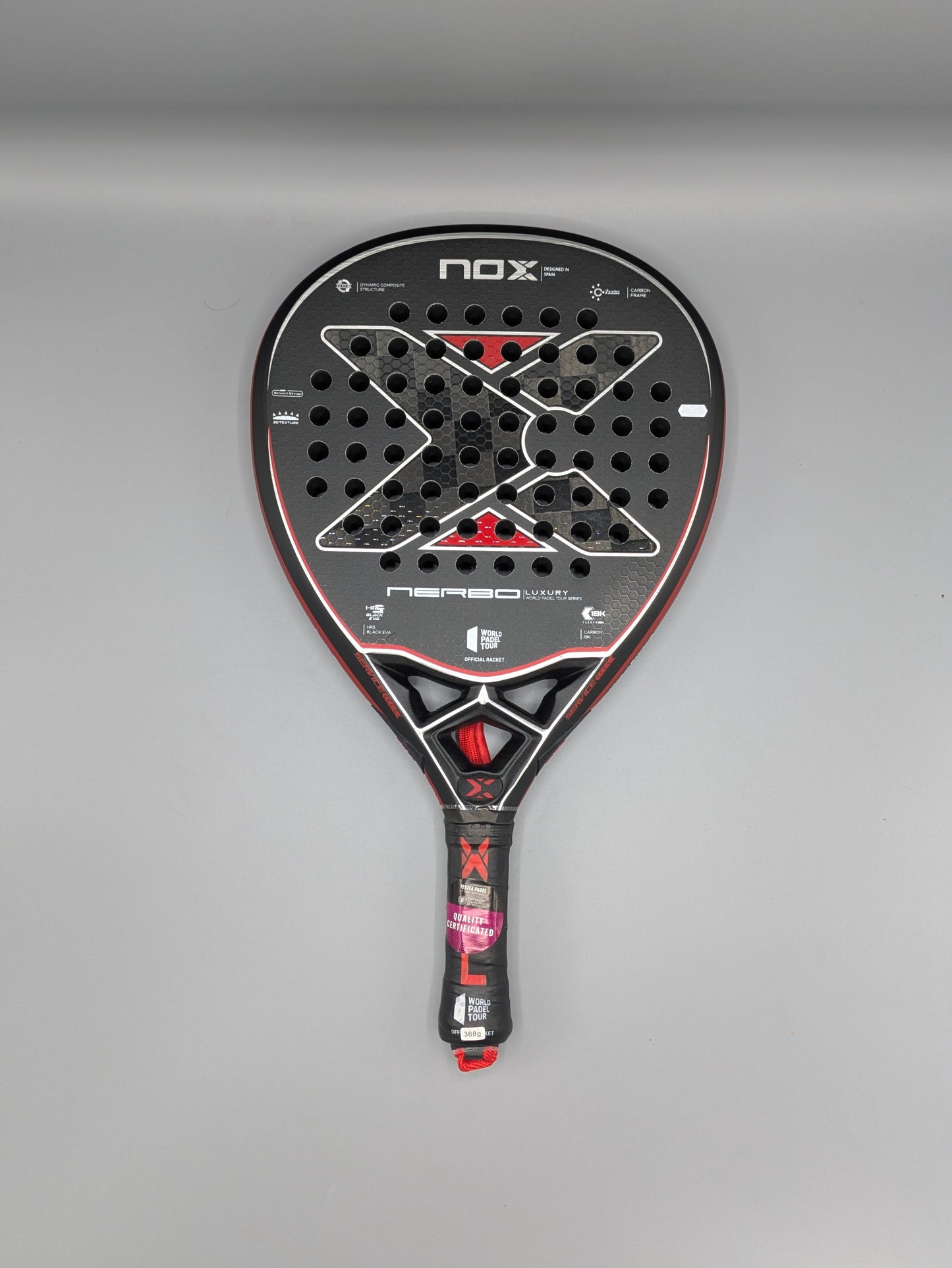 Raquette de padel Nox Nerbo WPT Luxury Series 2023